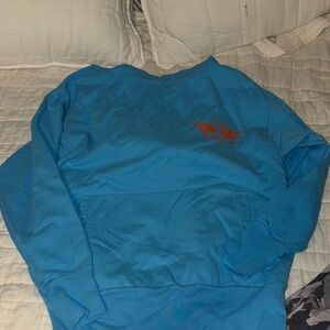 Boys Lie Blue Sweatshirt with Red Graphic